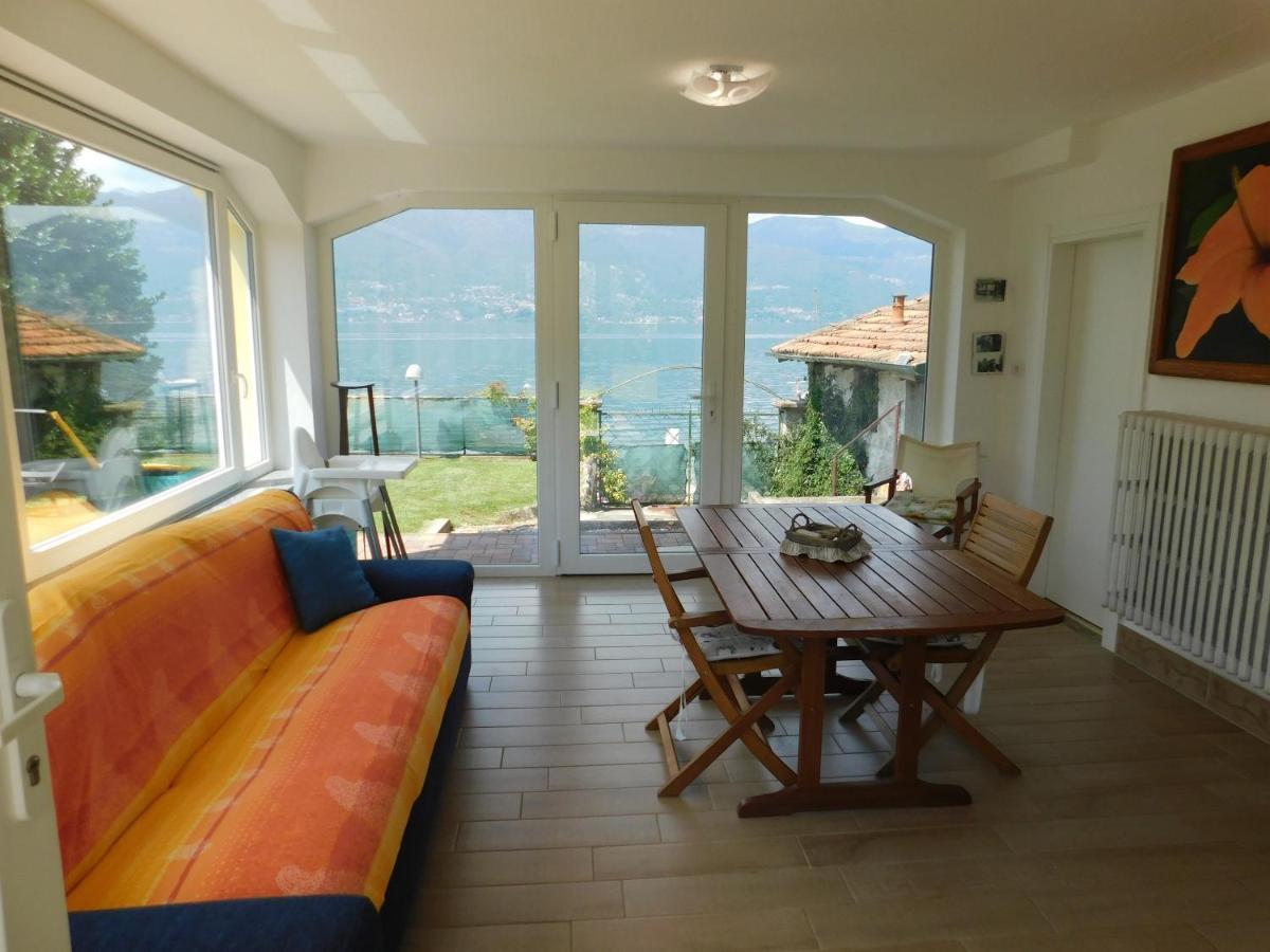 Haus Am See Villa Porto Valtravaglia Exteriör bild